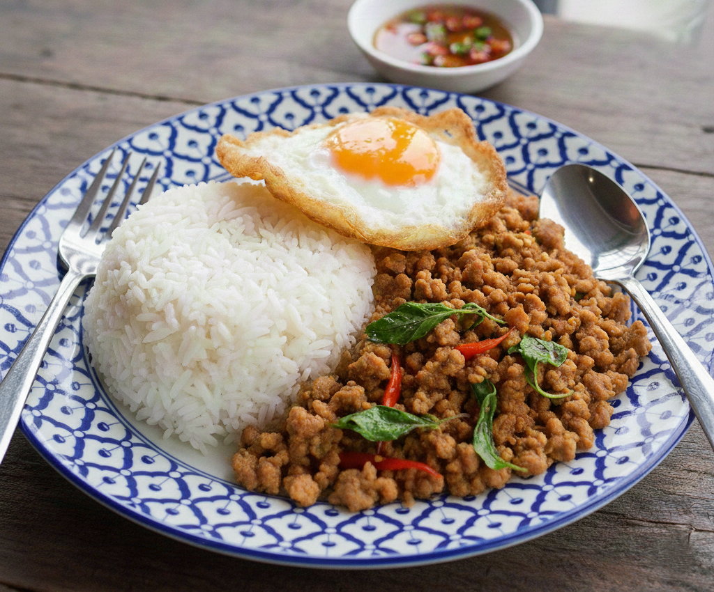 カオガパオガイカイダオ